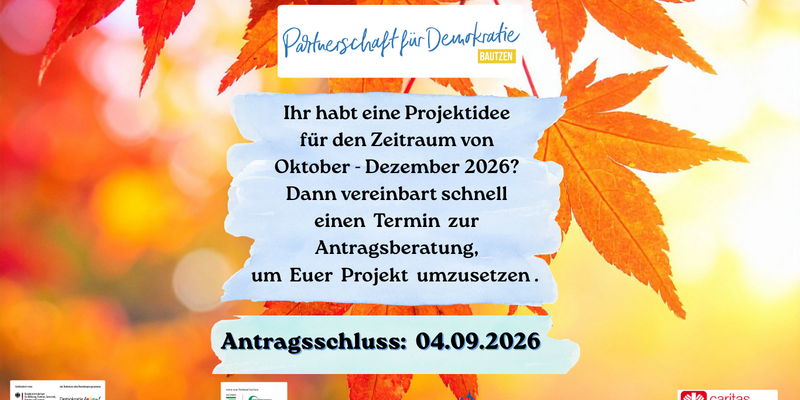 Titelbild Newsartikel Aufruf Antragstellung für Eure Projekte